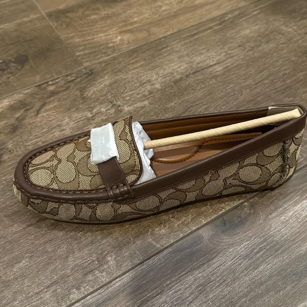 Coach Mona Driver In Signature Jacquard